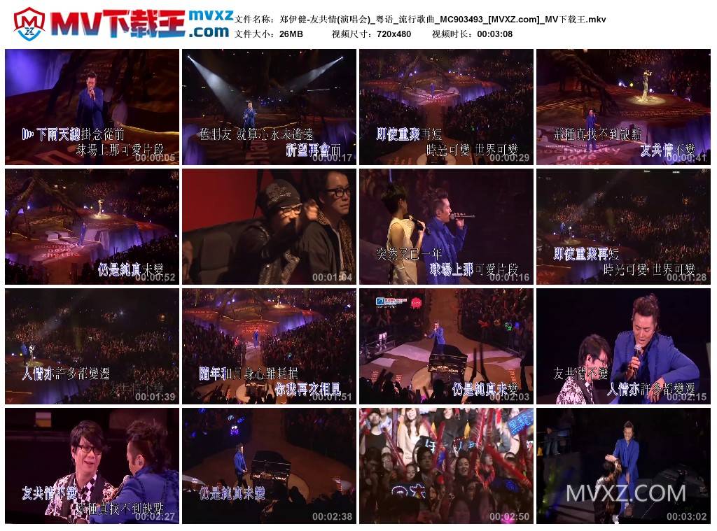 郑伊健-友共情(演唱会)_粤语_流行歌曲_MC903493